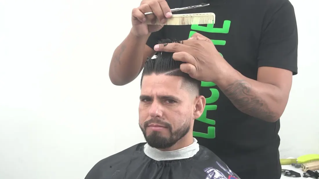 Razor fade com Fim da Velha