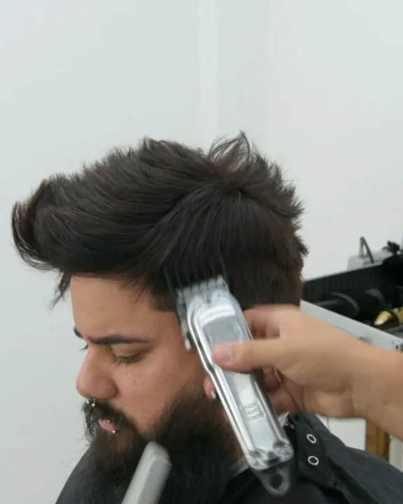 Aula 04, antes: o Mateus começa a base com a máquina
