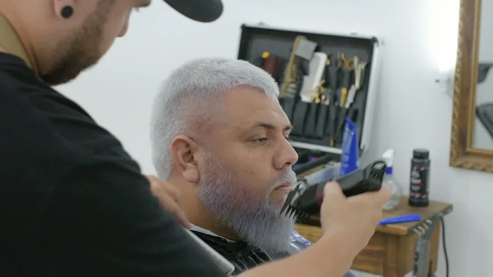 Abertura da Aula 02, Platinado no Cabelo e na Barba